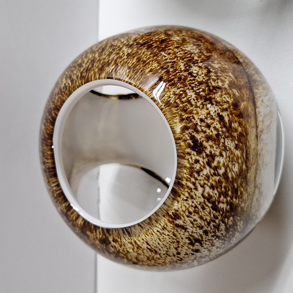 #ADZ Set of 2 Handblown glass vases - Picture 5 of 14